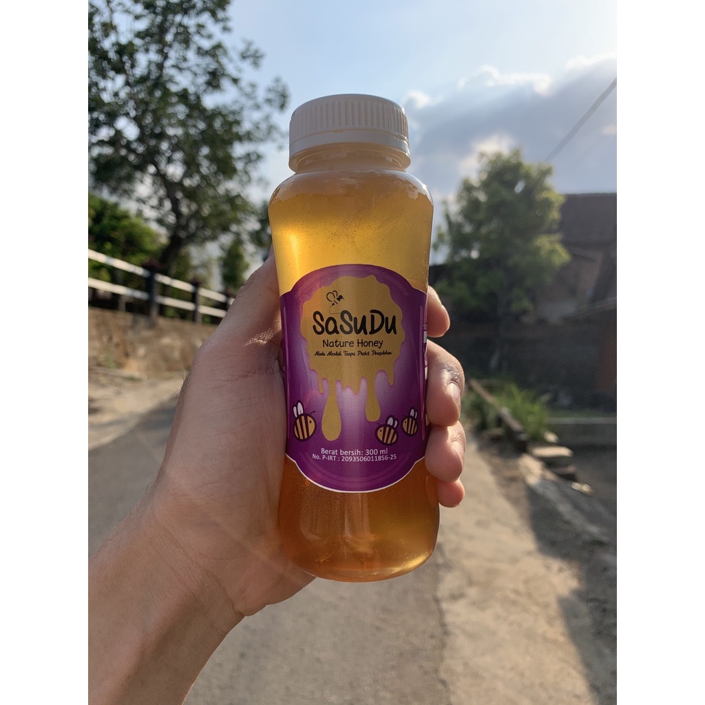 

MADU RANDU 300 ML | MADU LEBAH MURNI ASLI 100% | MADU SaSuDu x Queenbees