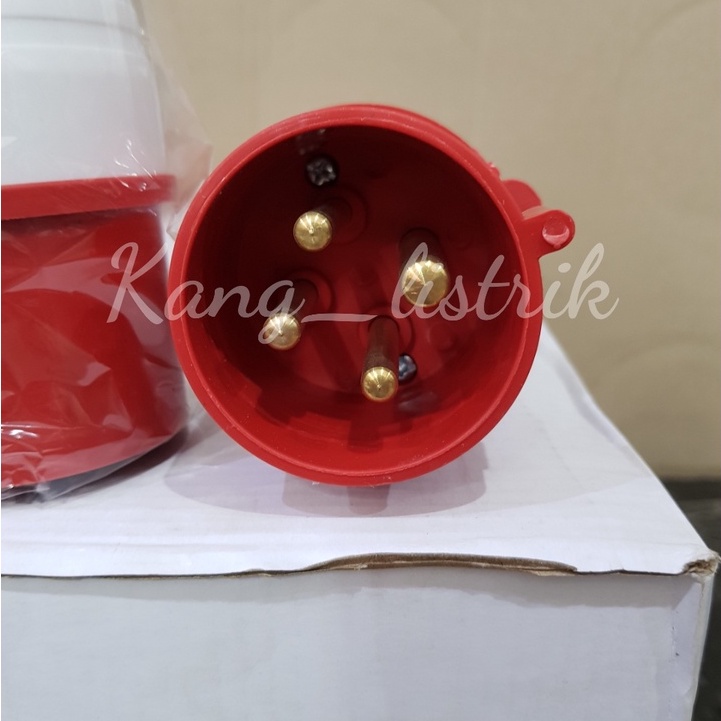 Industrial Plug / Plug Mounting / Steker Plug Mounting IP44 024 4 Pin 32A Fort