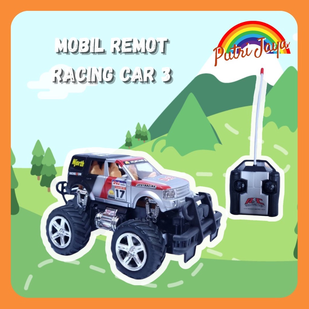 Mainan Mobil Remote RC Jeep Strong Racing Car 3
