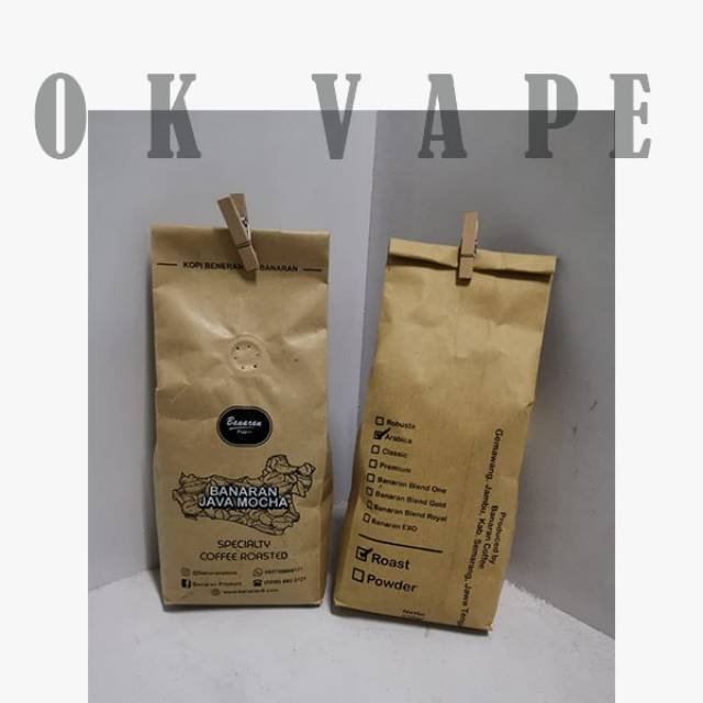 

Kopi Banaran Arabica Sangrai Biji Bean Roasted 250 gram