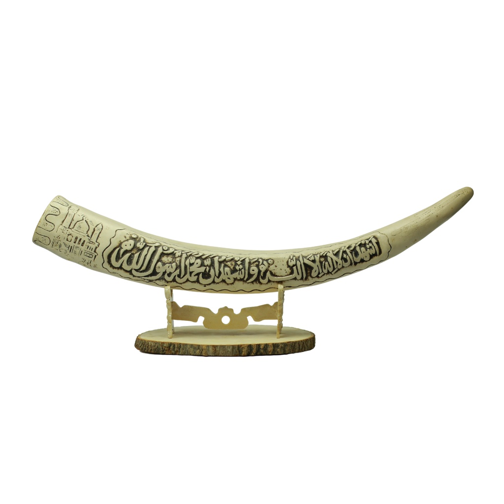 Hiasan Ramadhan Miniatur Pajangan Ukir Gading Ukir Lailah