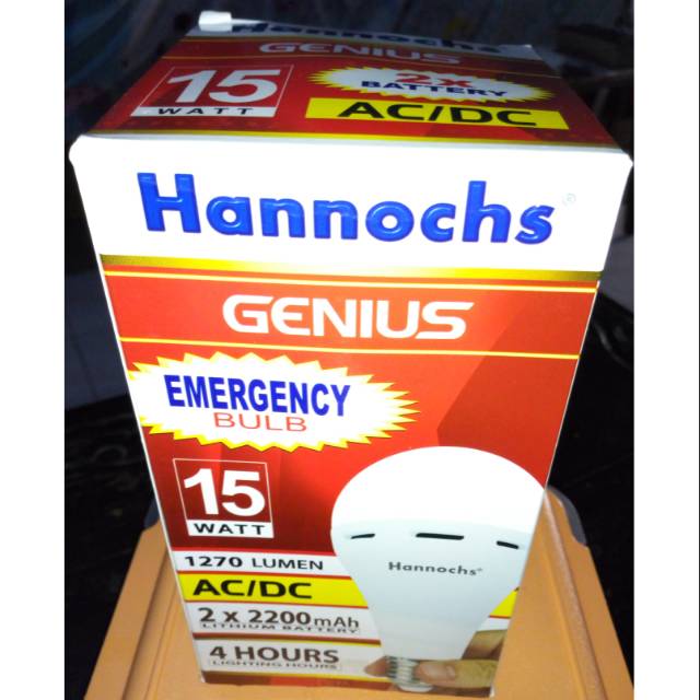 Lampu Emergency Hannochs Genius 15w