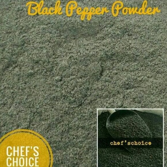 

Black Pepper Powder Pure/ Lada Hitam Bubuk Asli 25 gram