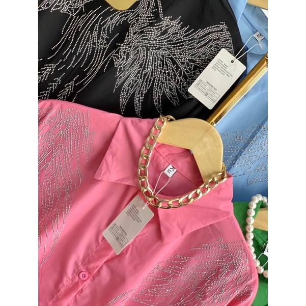 FW B1308 Kemeja Sayap Import Premium Quality