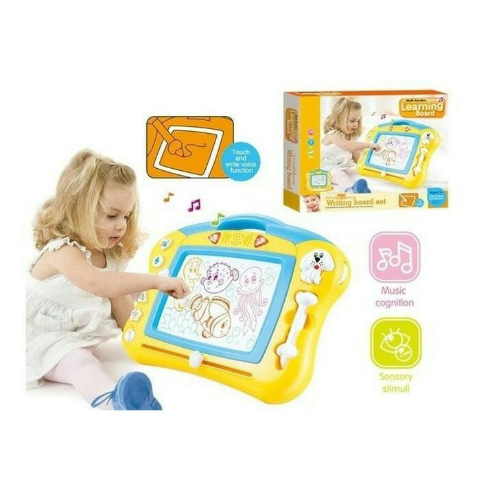 

MAINAN ANAK PAPAN TULIS MAGNET DRAWING MAGNETIC BOARD LITTLE PAINTER