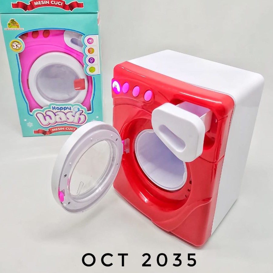 MAINAN ANAK ELEKTRONIK MESIN CUCI HAPPY WASH-OCT2035