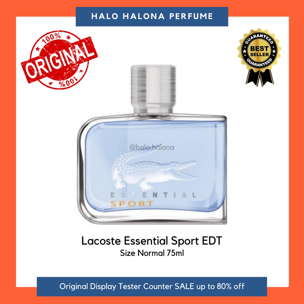 Lacoste Essential Sport Non Box Parfum Original Authentic Tester Display Counter