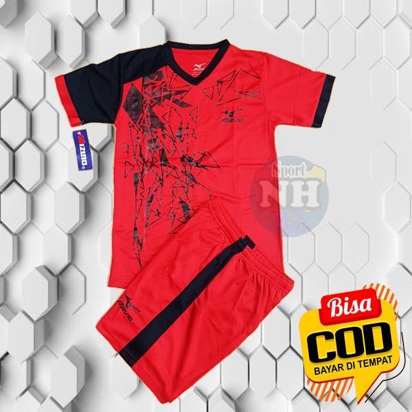 COD Bayar ditempat Baju Bola Jersey Bola Kostum Badminton Volly Baju Olahraga Setelan ANAK SD SMP