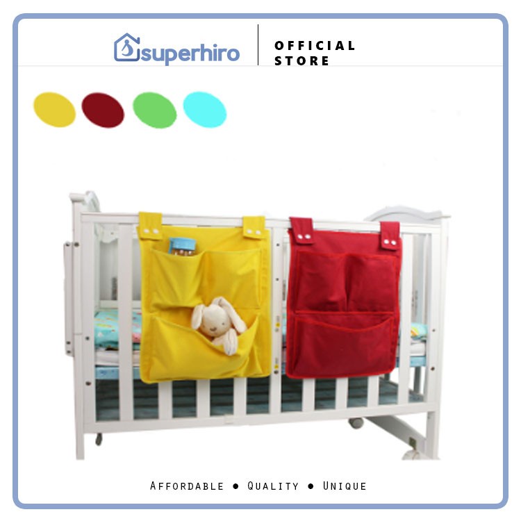 Multipurpose Caddy Gantungan Samping Baby Box Ranjang Bayi Organizer