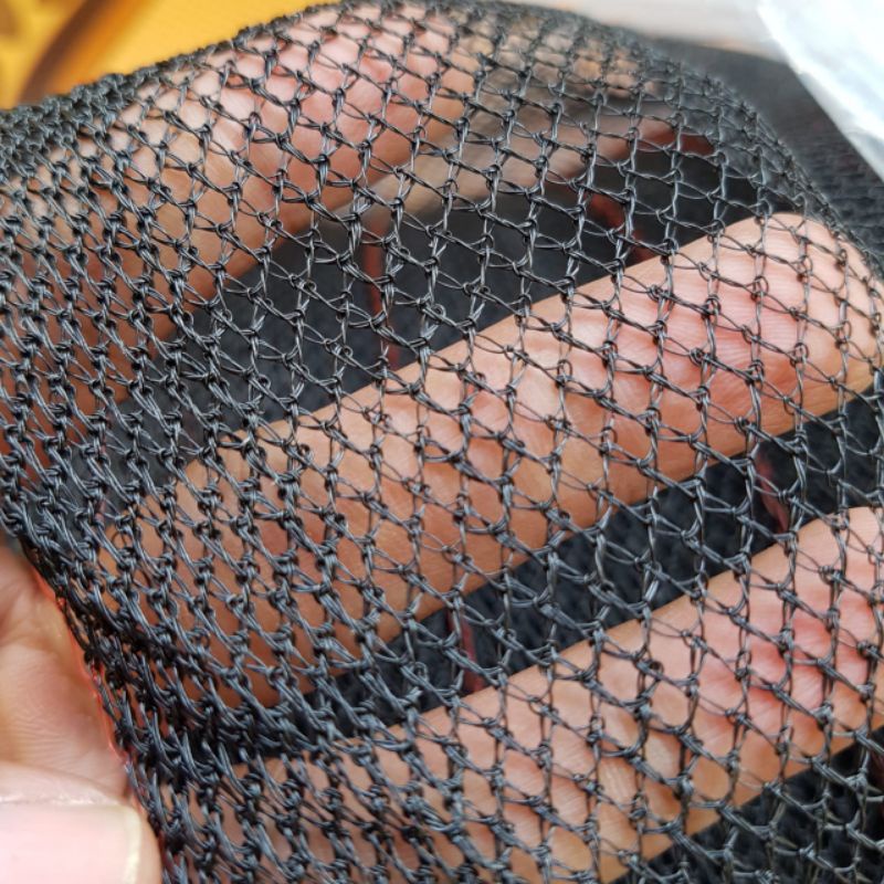 anco waring  polynet hitam ukuran 4m x 4m buat ikan apa saja