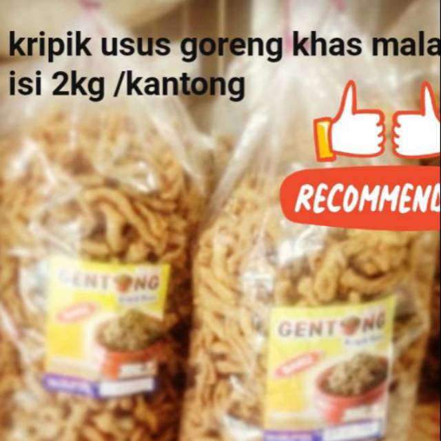 

Kripik usus goreng