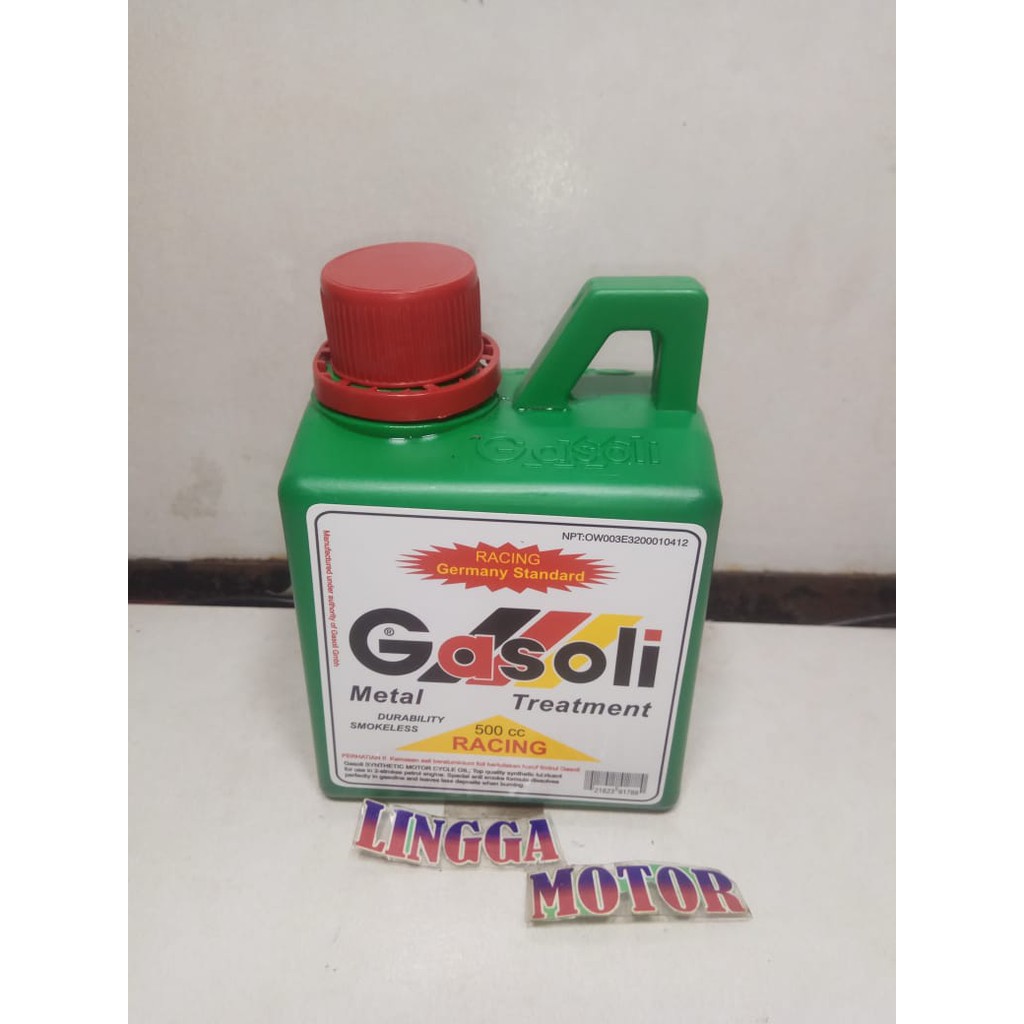 OLI OIL SAMPING GASOLI 2T 500cc GASOLI 2T RACING 500ml GASOLI 2T ASLI