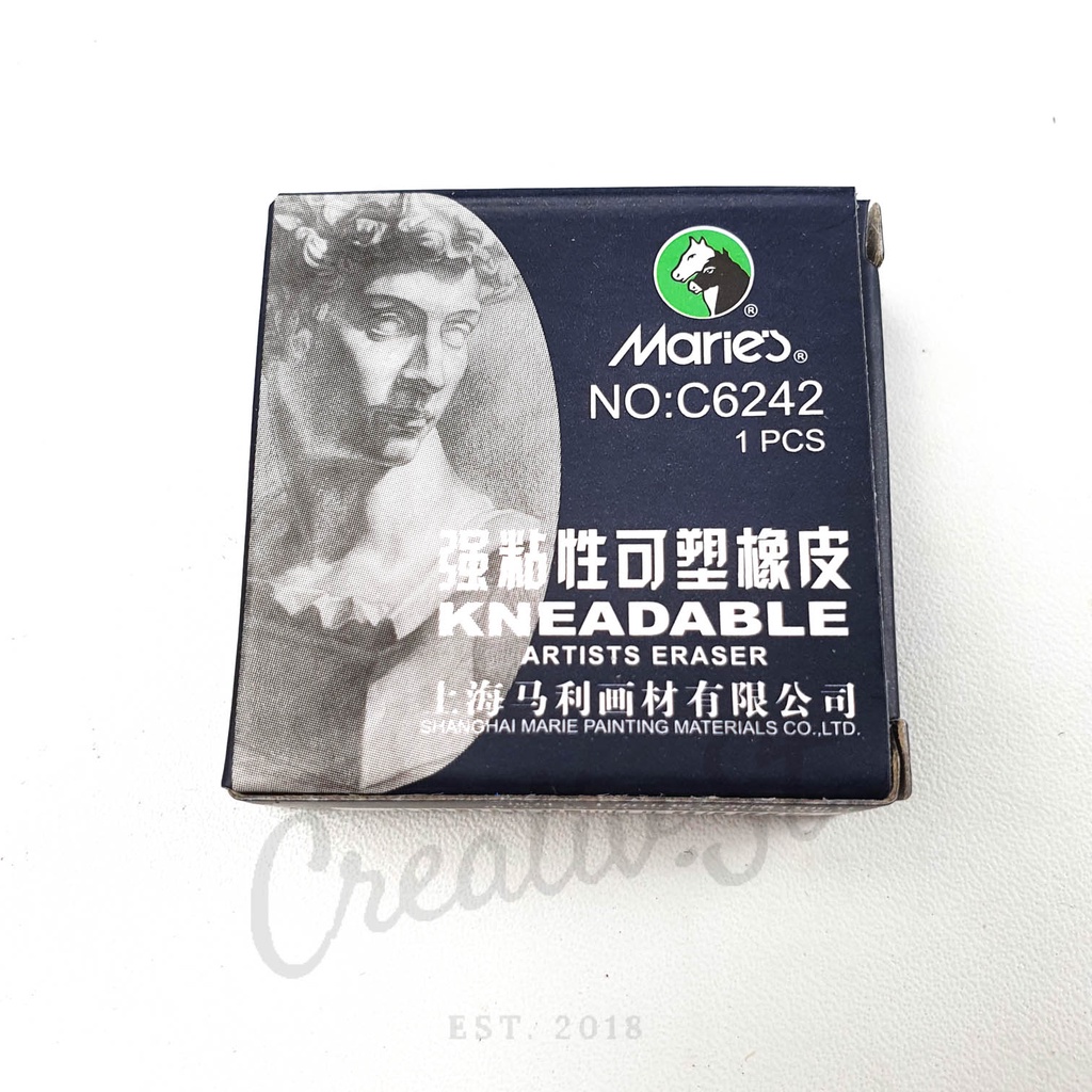 

MARIES Charcoal Kneadable Plasticine Eraser Penghapus C6242