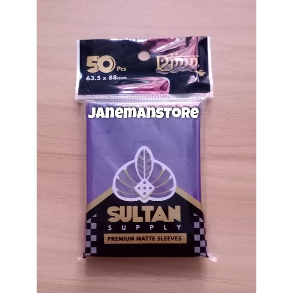 [50 PCS] SULTAN DJINN PREMIUM MATTE SLEEVE 63,5X88MM INNER SLEEVE PHOTOCARD || PLASTIK PHOTOCARD || 