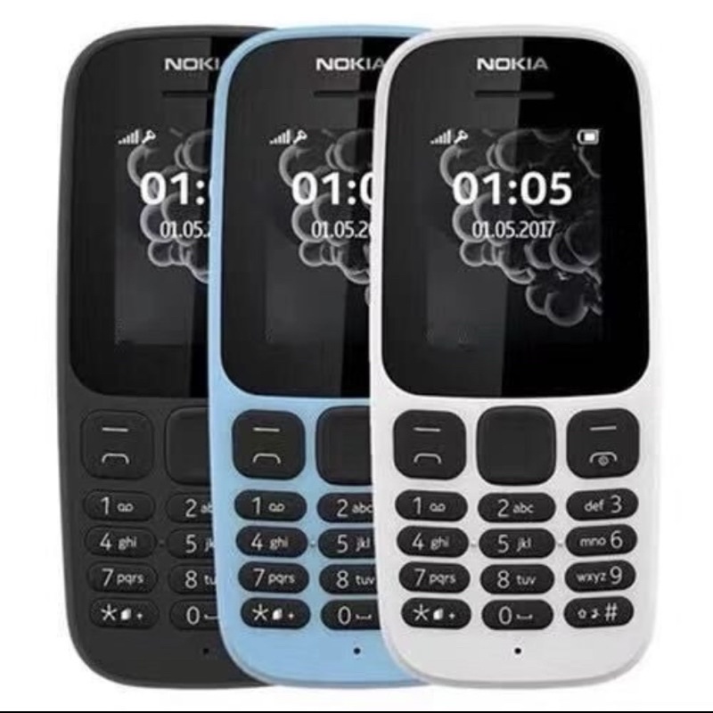 Handphone Nokia 105 Jadul DUAL SIM New