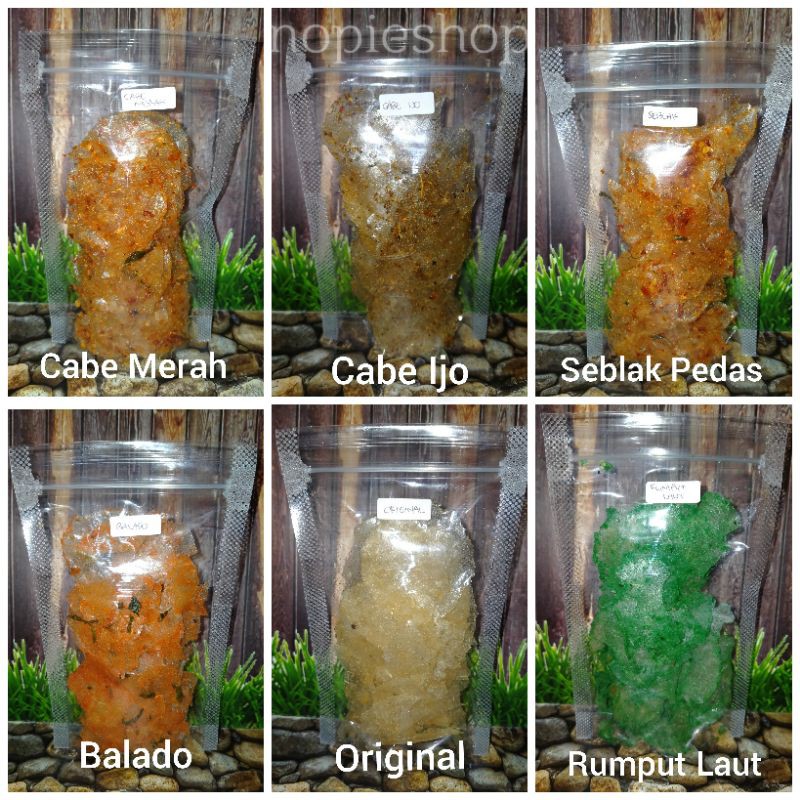 

[20gr] KRIPCA / Keripik Kaca / Keripik Beling [20gr]