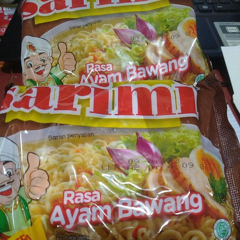 

Sarimi kuah Rasa Ayam Bawang paket 10pcs