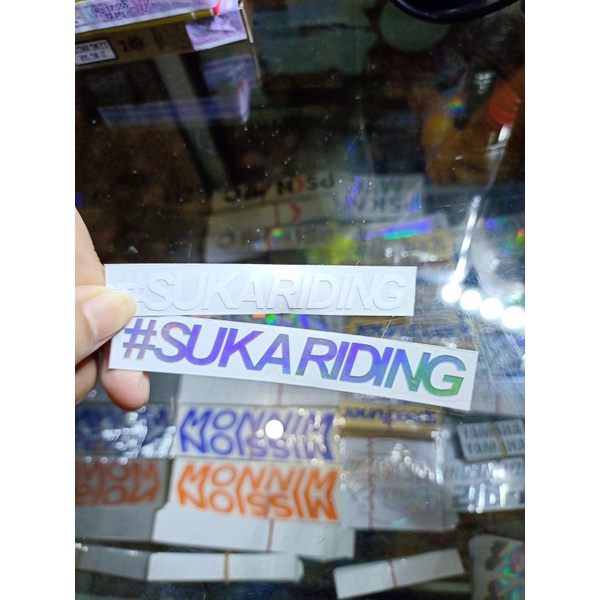 sticker cutting SUKA RIDING