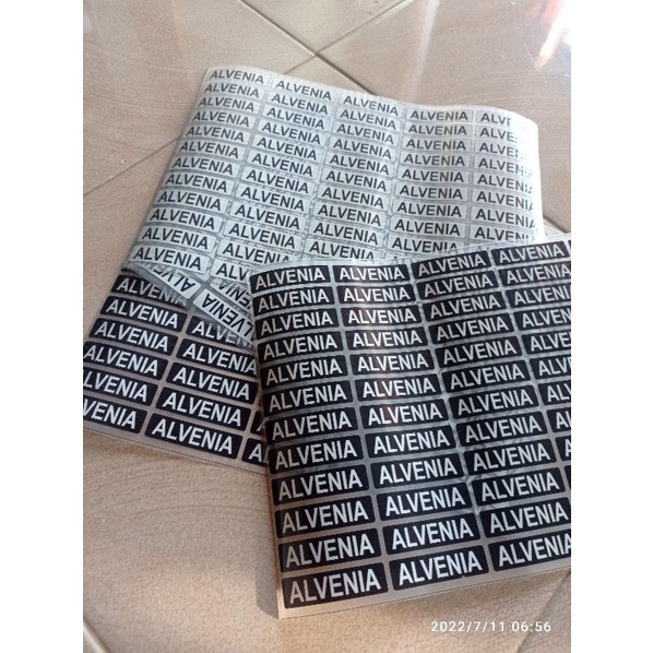 

Stiker Baju Setrika