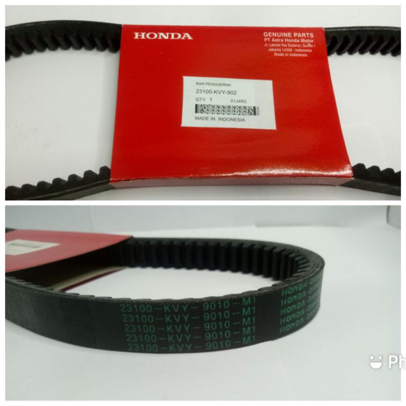 Vanbelt HONDA MATIC beat scoopy spacy karbu fi 110 esp vbelt v belt v-belt