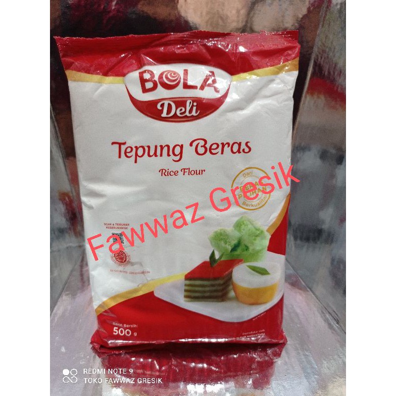 TEPUNG BERAS BOLA DELI 500GR - BOLA DELI TEPUNG BERAS 500 GR