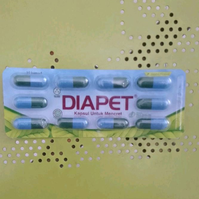 DIAPET® Kapsul Untuk BAB Mencret