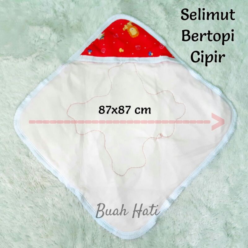 SELIMUT BAYI BERTOPI CIPIR