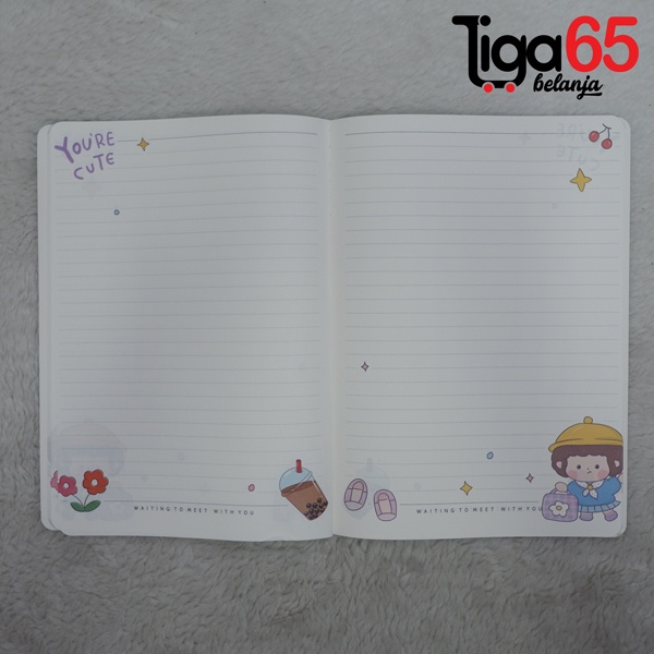 365 Notebook/Buku Diary/Buku Harian/BOOK #41336 (QMB5-4006/4007)