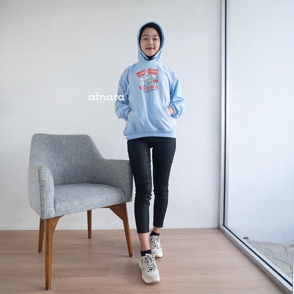 Nara Grosir - Ice Cream Hodie l Sweater Hodie Unisex