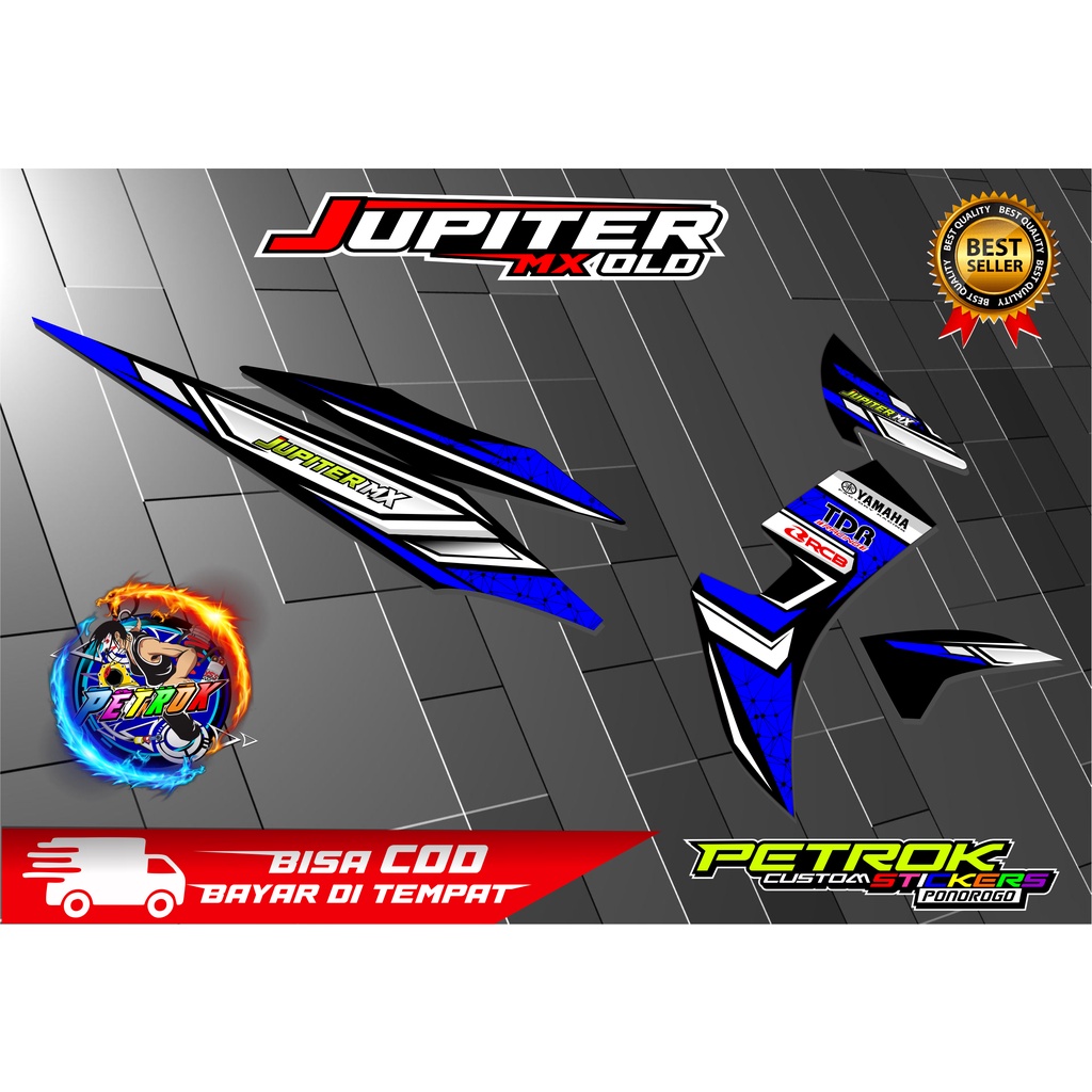Striping Stiker List Variasi Jupiter Mx Old Hologram