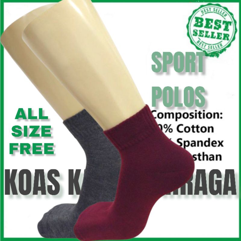 Kaos Kaki Olahraga/Kaos Kaki Badminton/Kaos Kaki SPORT PE/Koas Kaki Motif PREMIUM/Kaos Kaki Distro