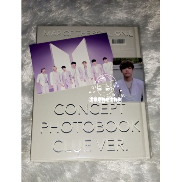 PHOTOCARD LD BUTTER PWS TAEHYUNG | PHOTOBOOK MOTS ONE VERSI CLUE