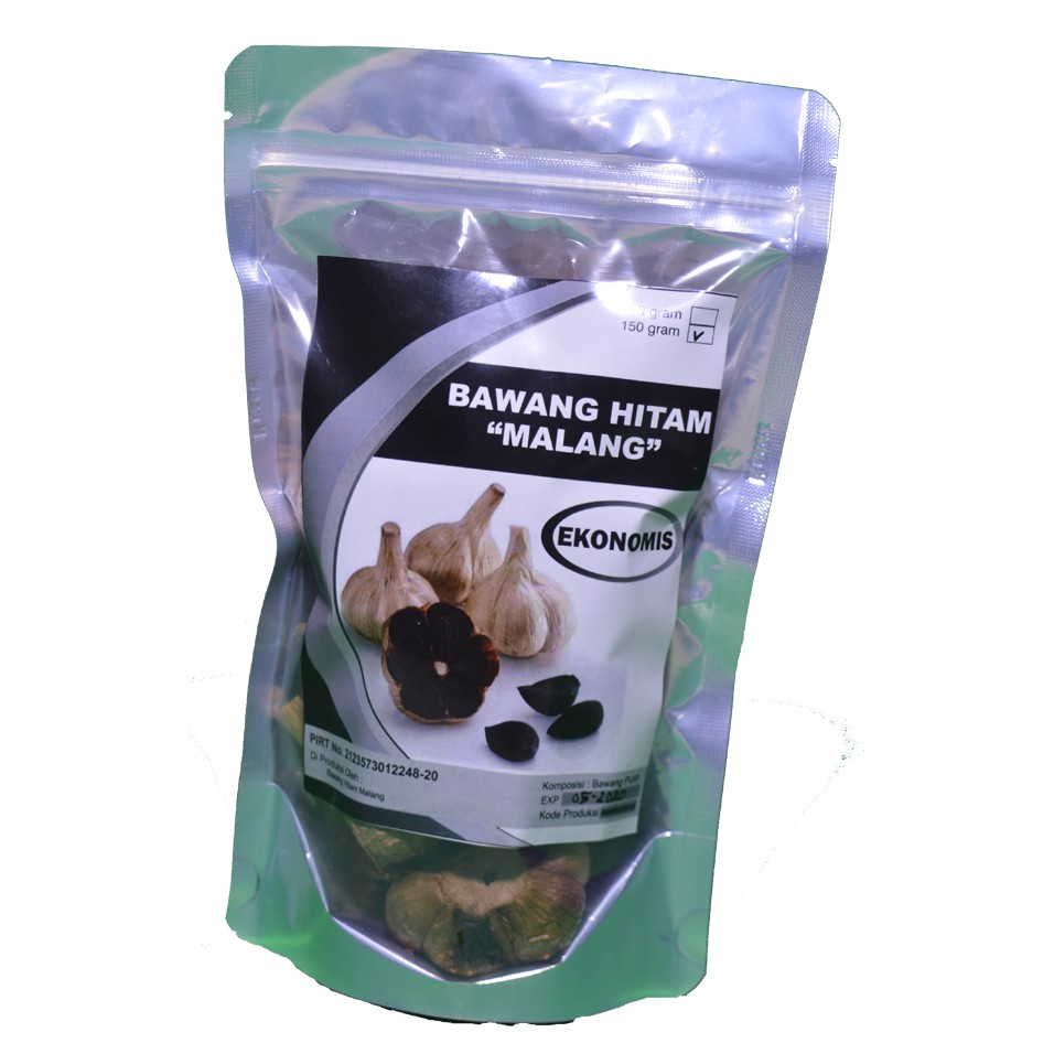 

[TERLARIS] Bawang Putih Hitam Black Garlic Kating Bonggol Fermentasi Terbaik Herbal Kolesterol