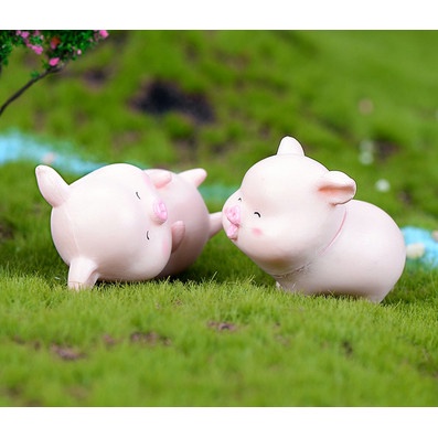 Miniatures - Terrariums - Fairy Garden - Animal_Pig (6pcs)