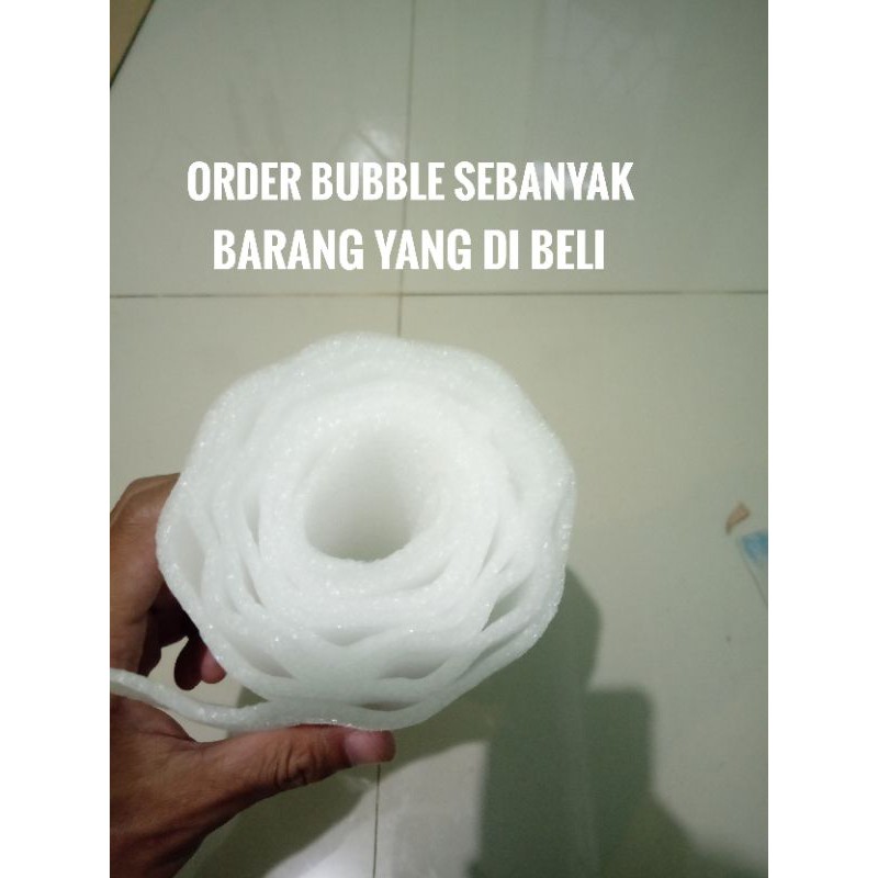 

Tambahan packing bubble warp busa tambahan packing ( ORDER SEBANYAK BARANG YANG DIBELI )