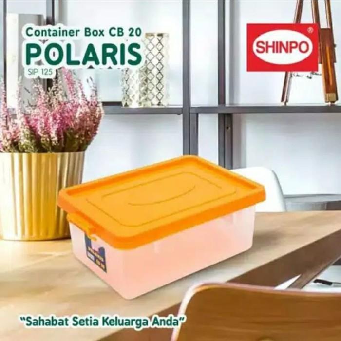 Container Box POLARIS CB 20 Kapasitas 20 Liter Merk Shinpo
