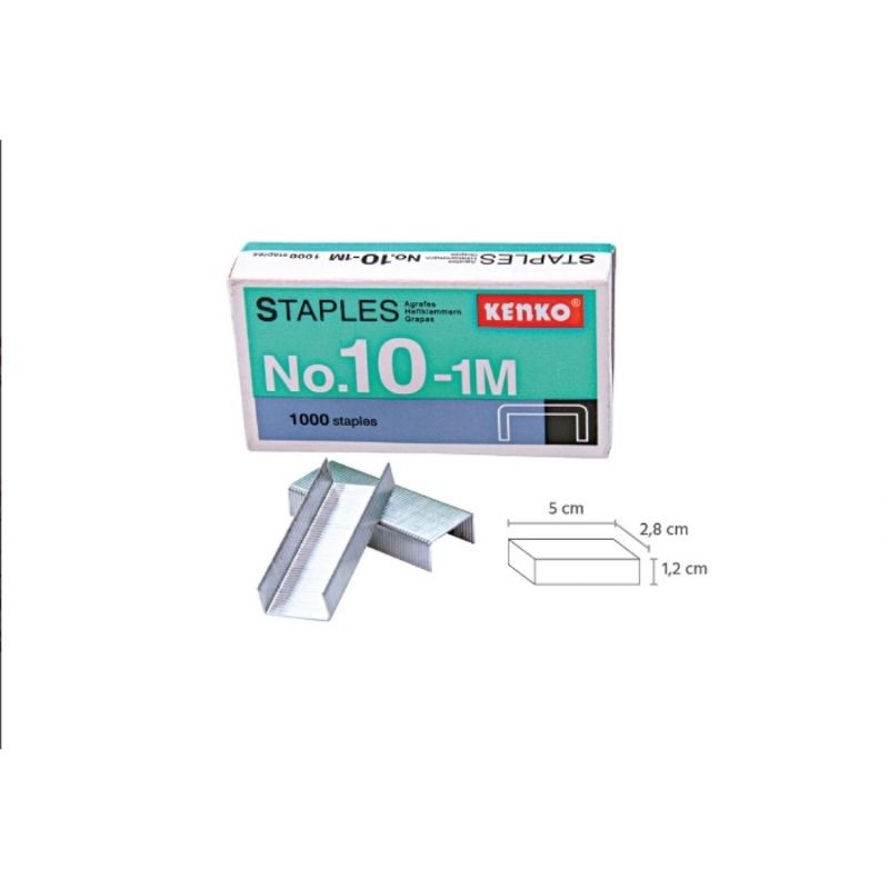 

Isi Stapler HD-10 Kenko, Isi Staples No.10-1M