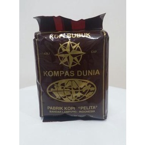 

Bergaransi Kopi Bubuk Lampung Robusta Cap Kompas Dunia 250Gram Bagus