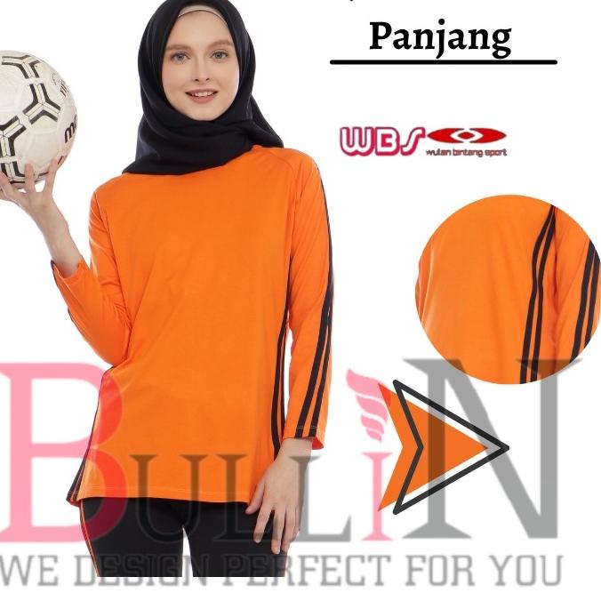 Baju senam muslim / Baju atasan senam wanita