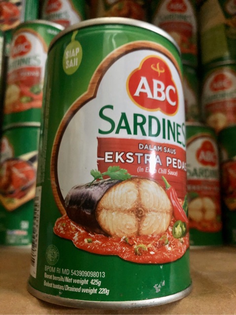 SARDINES ABC Kaleng 425 Gram