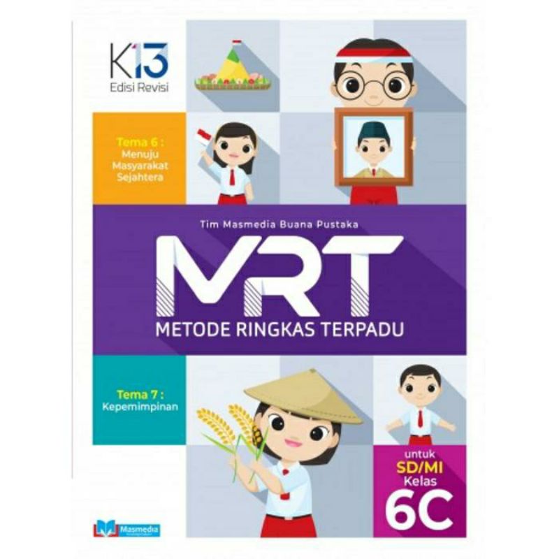 Buku (MRT) Metode Ringkas Terpadu 6C SD/MI Kelas 6