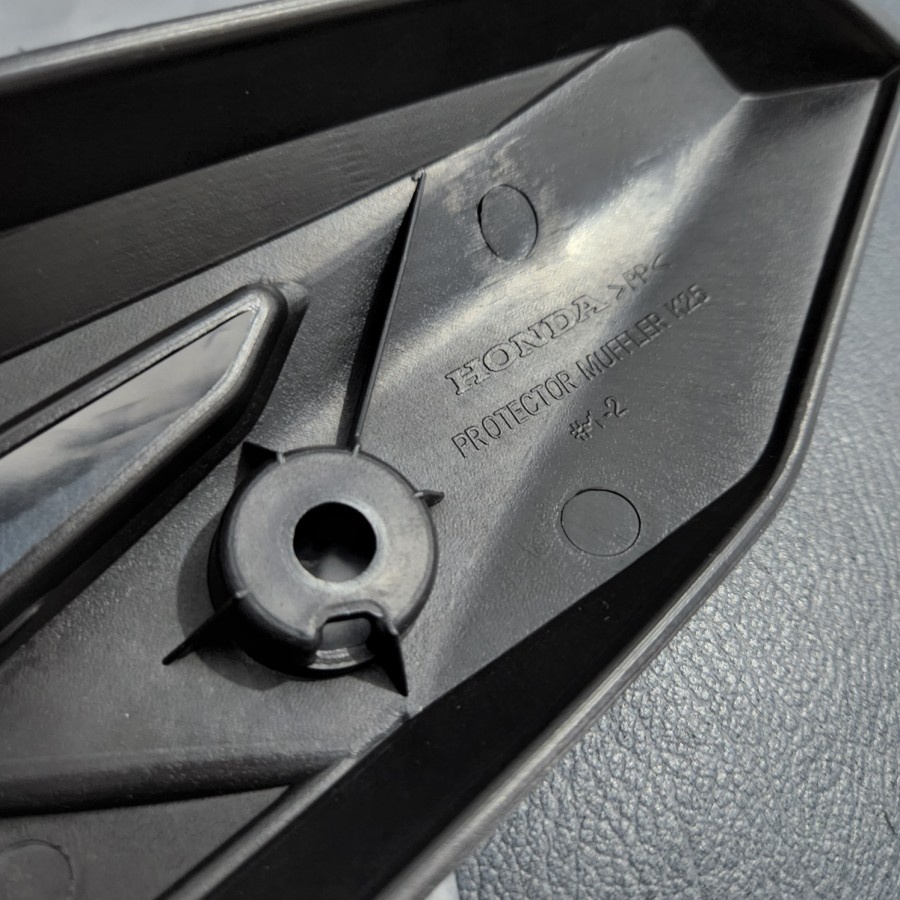 Cover Tutup Knalpot Tameng Pelindung Beat New Esp Street Pop Sporty Honda 2015 - 2022 K81