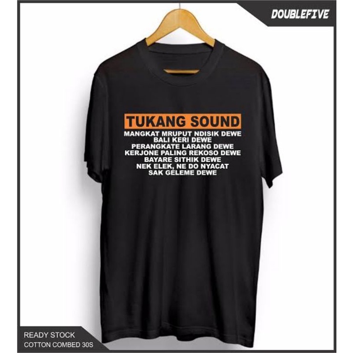 Kaos Tukang Sound system Masbre brewog audio