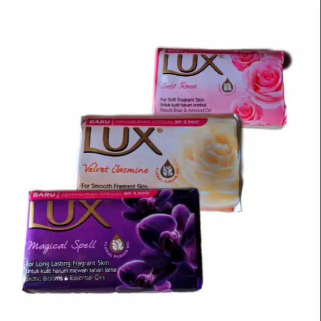 Jual SABUN MANDI BATANGAN LUX 70 GRM HARGA 3 RB | Shopee Indonesia