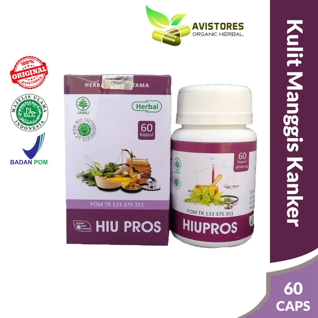 

HIUPROS HIU PROS Obat Herbal Mengatasi Nyeri Radang Kelenjar Prostat Herbal Indo Utama 60 Kapsul