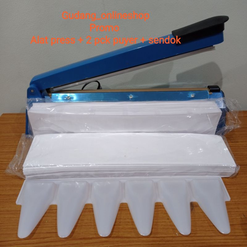 Kertas Puyer Polos / Alat press / Sendok Puyer