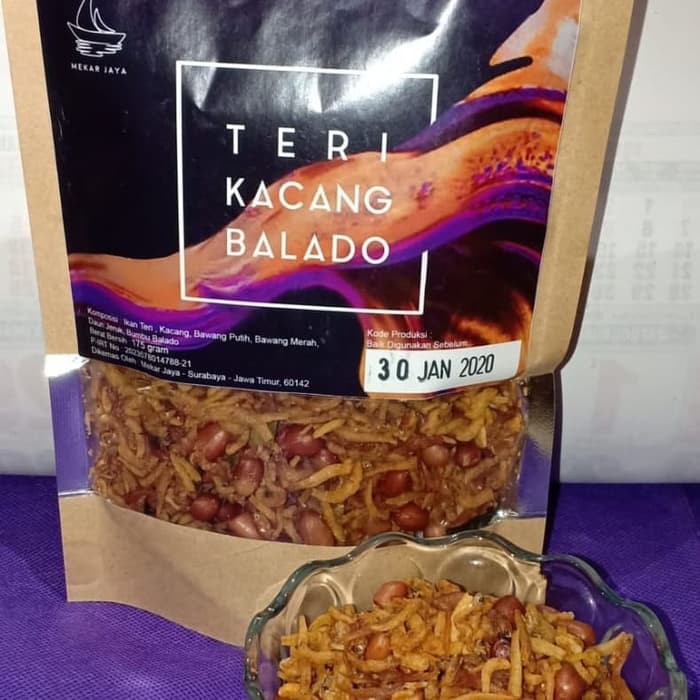 

Teri Kacang Balado Siap Saji