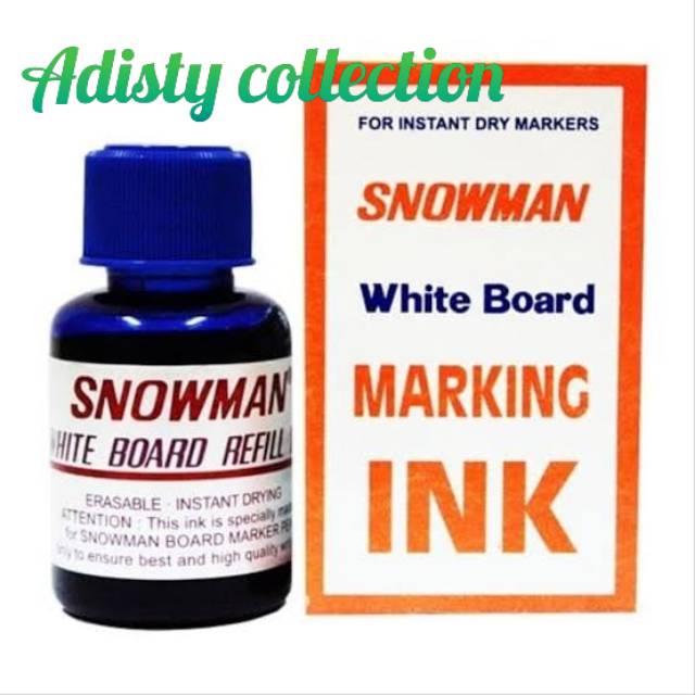 

Refill Tinta Spidol Whiteboard Snowman