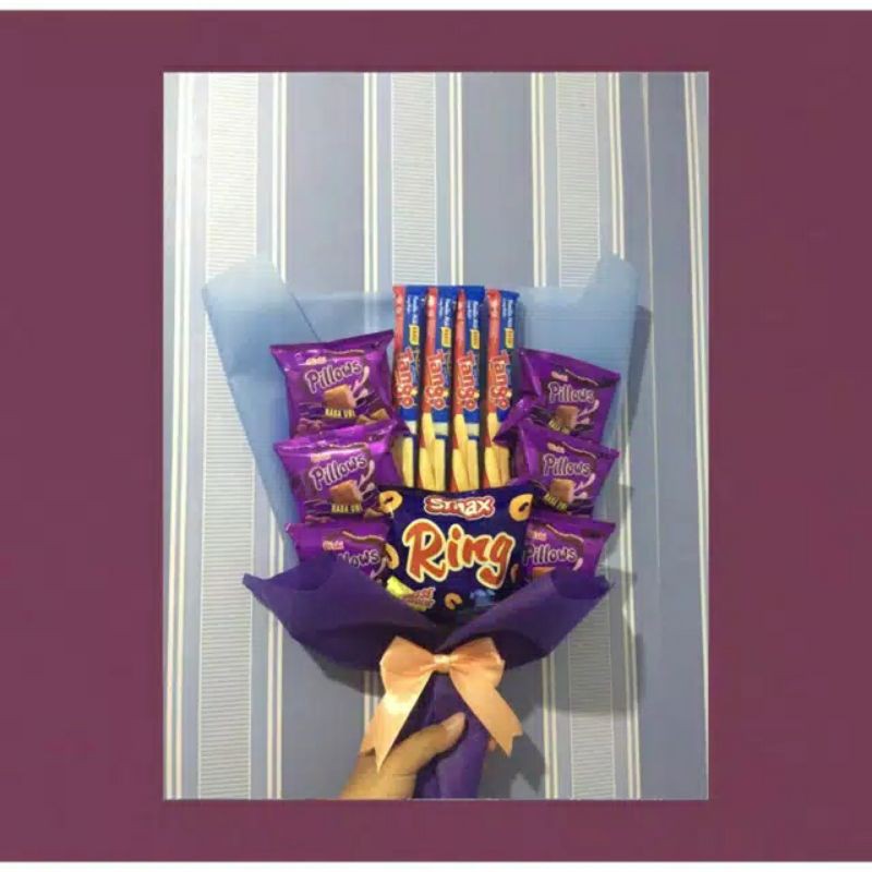 

Purple Snack Bucket/ultah/wisuda