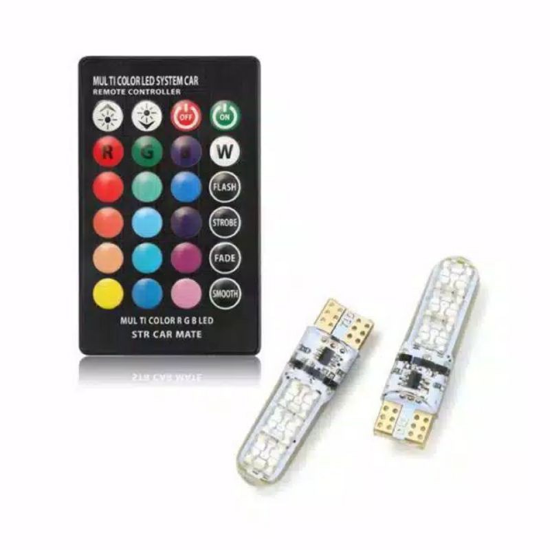 LAMPU SEIN MOBIL RGB REMOTE